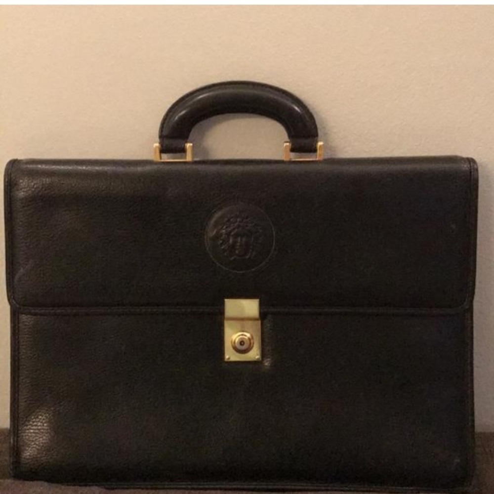 COPY - VERSACE BRIEFCASE!! Retail $3700!!